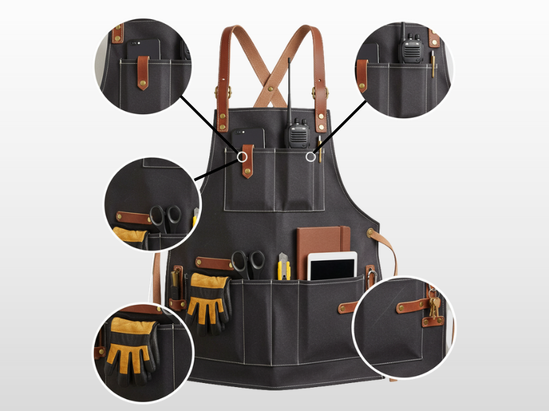 Đồng phục tạp dề mang lại nhiều lợi ích nổi bật cho cả nhân viên và doanh nghiệp