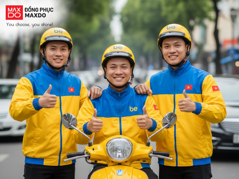 Đồng phục áo khoác giúp tạo bộ nhận diện, tăng độ phủ sóng cho doanh nghiệp (nguồn: Internet)