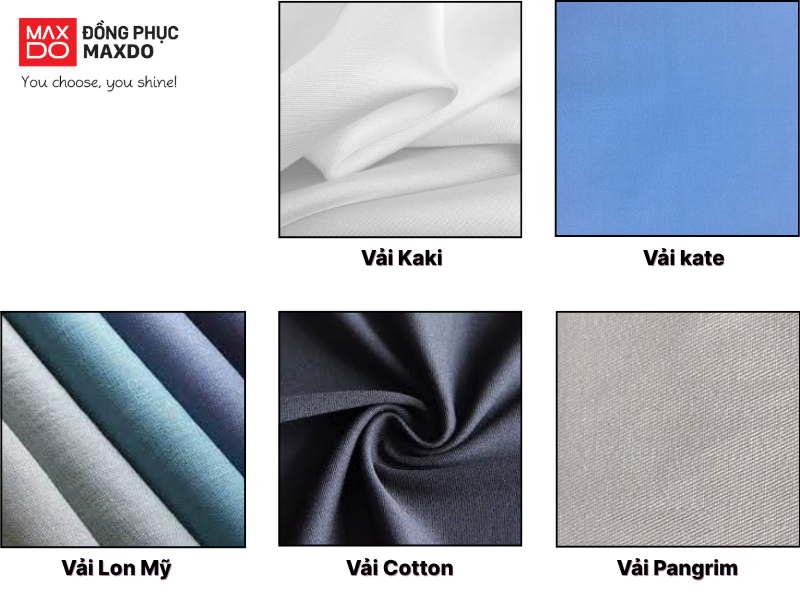5 loại vải phổ biến thường được sử dụng để may đồng phục bảo vệ