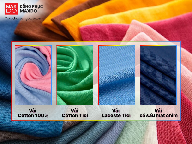 Một số loại vải thường được dùng để may đồng phục ngân hàng