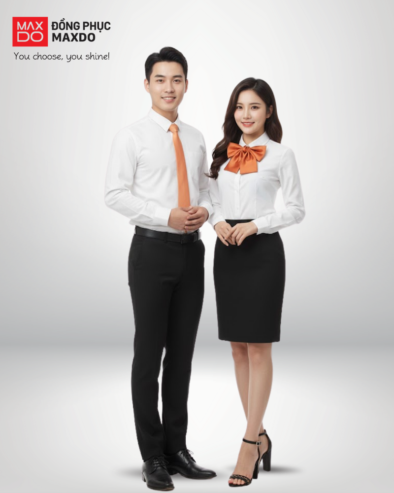 Mẫu đồng phục chính của ngân hàng VIB