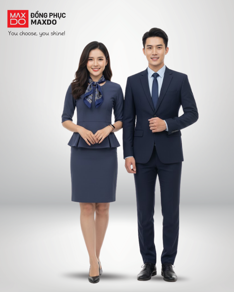 Mẫu đồng phục chính của ngân hàng Standard Chartered