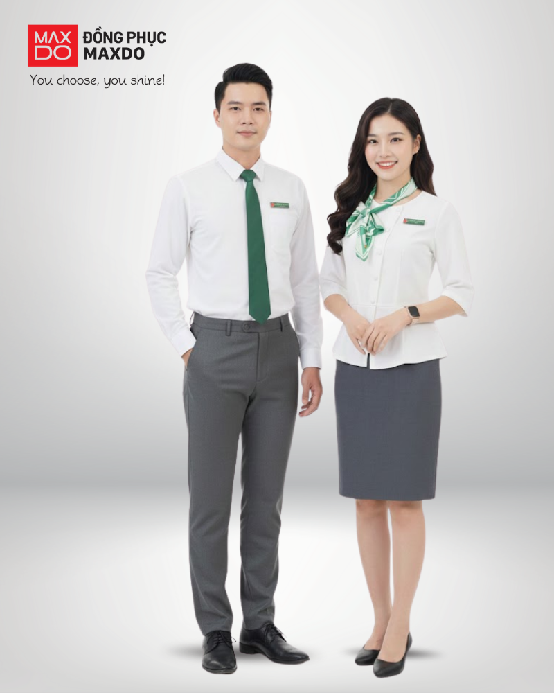 Mẫu đồng phục chính của ngân hàng VPBank