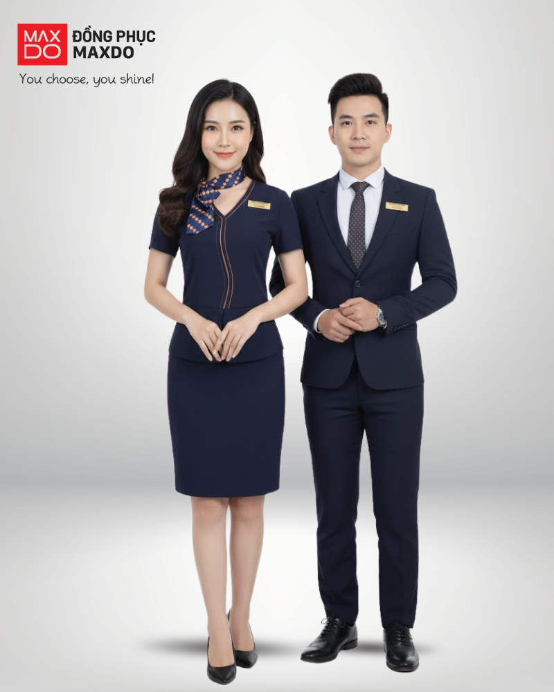 Mẫu đồng phục chính của ngân hàng SHB