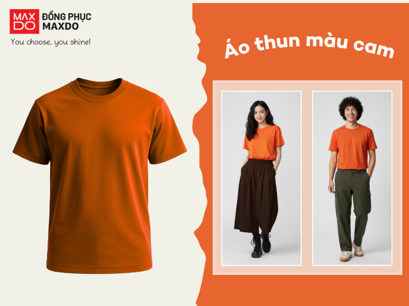 Bạn nên chọn các gam màu trung tính khi lựa chọn trang phục để phối với áo thun nam