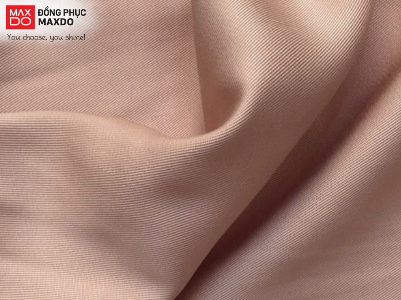Vải kaki lụa dùng để may đồng phục tạp dề pha chế