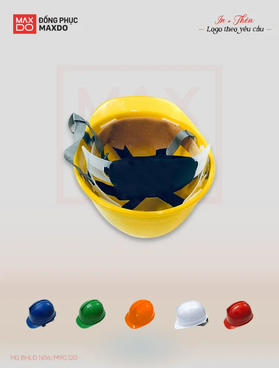 Mũ bảo hộ lao động Nhật Bản.