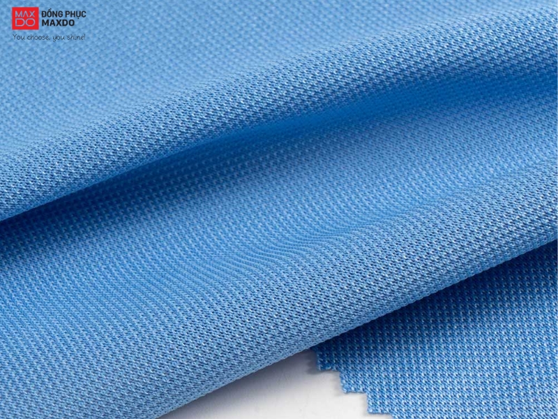 Bề mặt vải thun cá sấu Poly/PE.