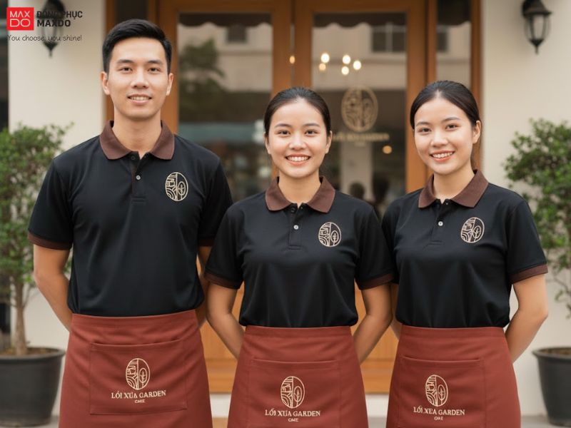 Áo thun có cổ polo thể hiện vẻ chỉn chu, trang trọng.