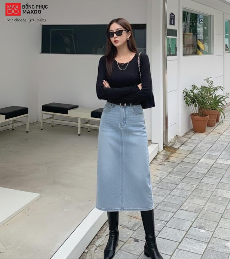 Bộ trang phục theo phong cách tối giản sành điệu, hiện đại và dễ ứng dụng. 