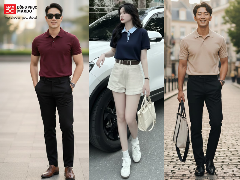 Phụ kiện phối kèm giúp tạo điểm nhấn về thị giác cho bộ trang phục.